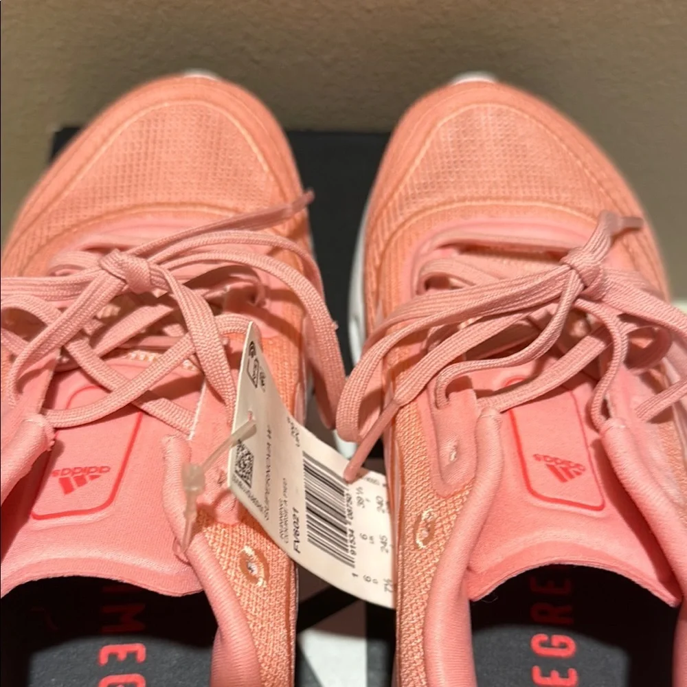 Adidas Supernova Women’s Size 7.5 Running Shoes Salmon Pink FV6021 - Picture 13 of 14